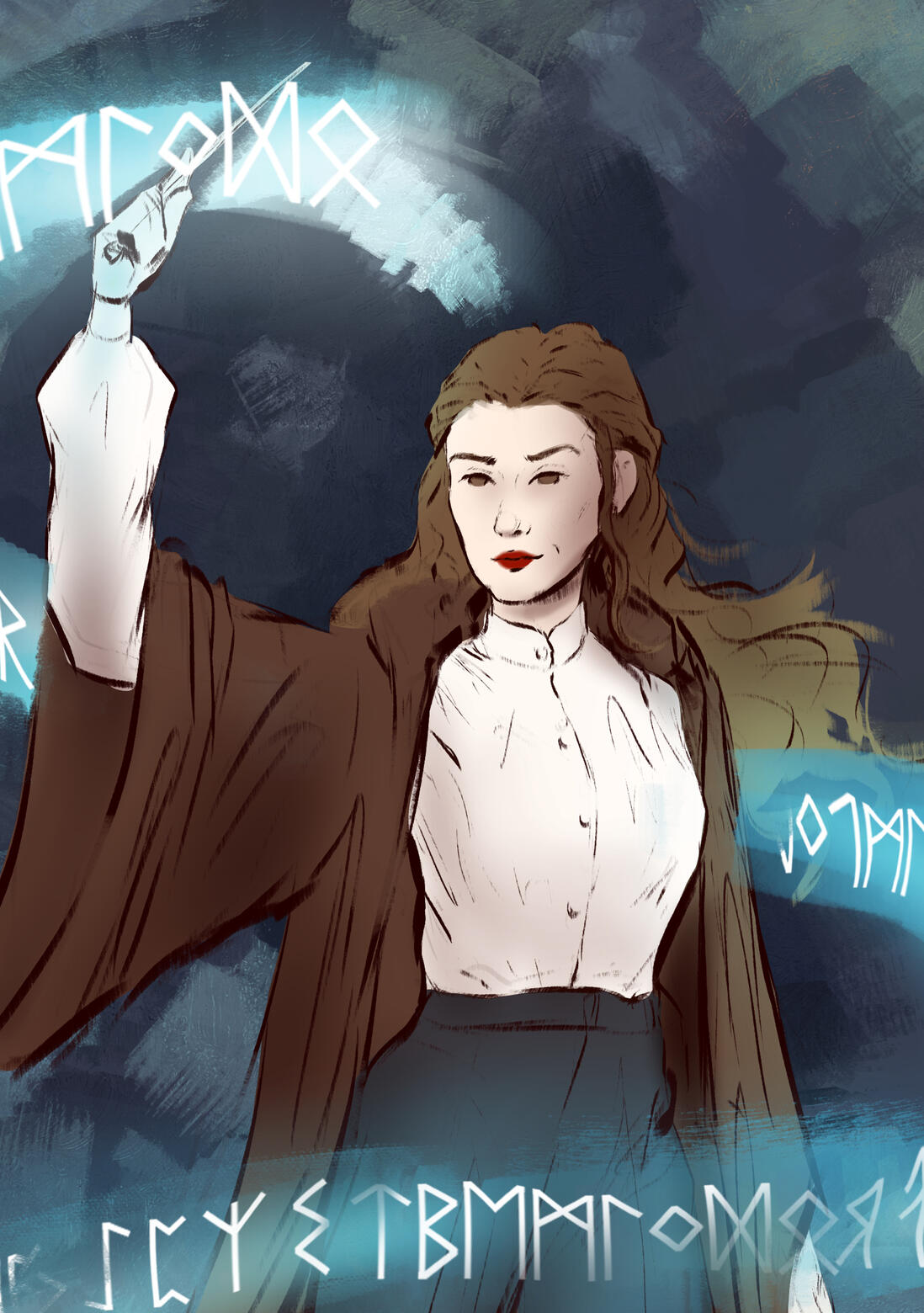 WAIST UP | Painting Style